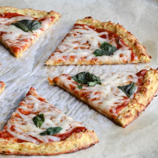 Cheesy Spaghetti Squash Pizza - Recipe photo by TheKitchenWhisperer