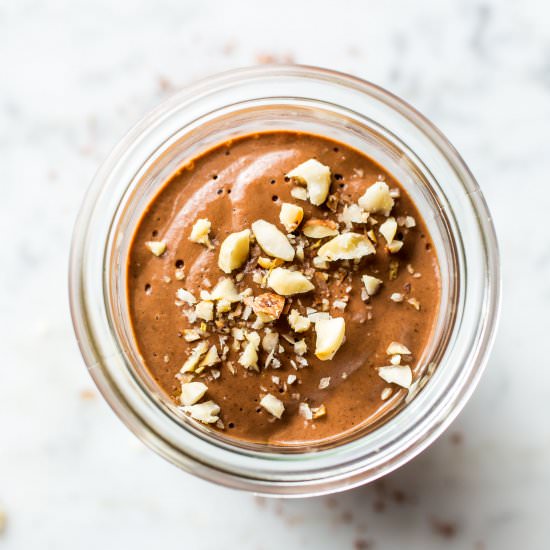 Chocolate Coconut Pudding - Recipe photo by thegantzery