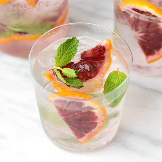 Refreshing Infused Water - Recipe photo by fitfoodiefinds