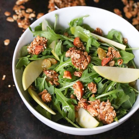 Sesame and Black Pepper Granola - Recipe photo by domesticateme