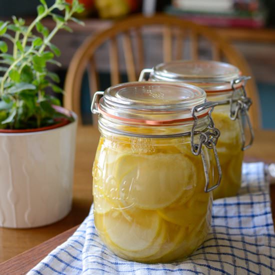 Korean Lemon Syrup - Recipe photo by beyondkimchee