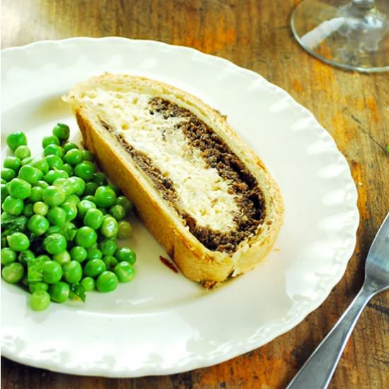 Vegetarian Wellington - Recipe photo by saboresdemihuerto