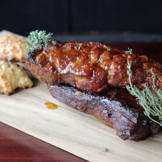 Smoked Country Style Pork Ribs - Recipe photo by tastesspicy