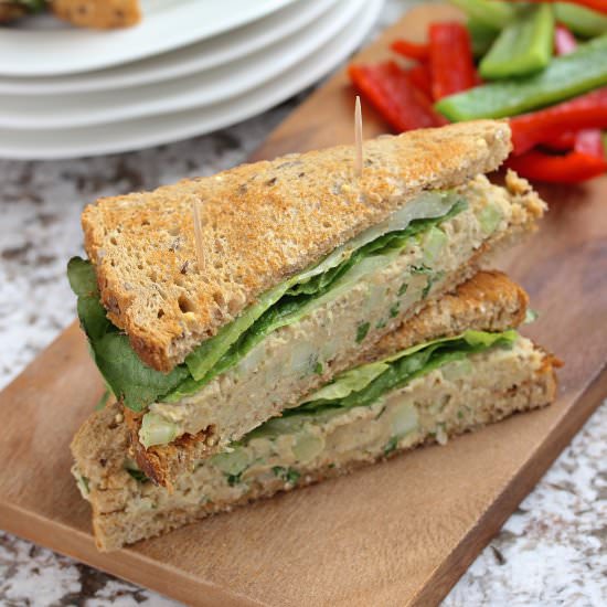 Vegan Tuna Sandwich - Recipe photo by alittlesage