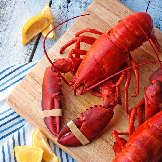 How to Prepare Live Lobster - Recipe photo by cookiesforengland