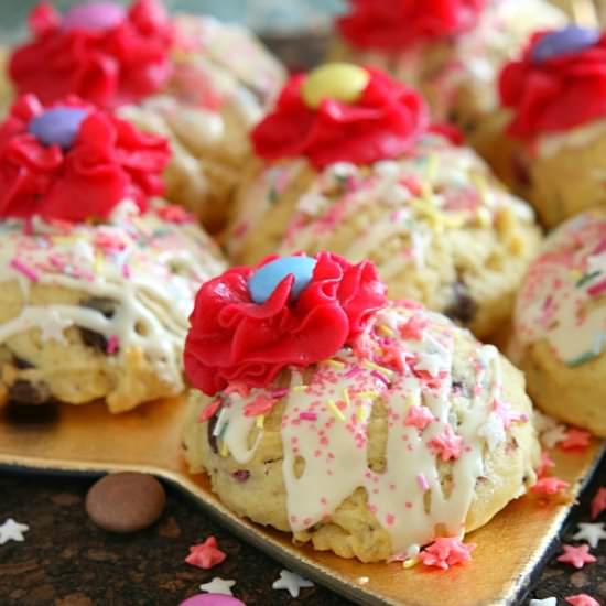 Smarties Soft Sugar Cookies - Recipe photo by yummycrumble
