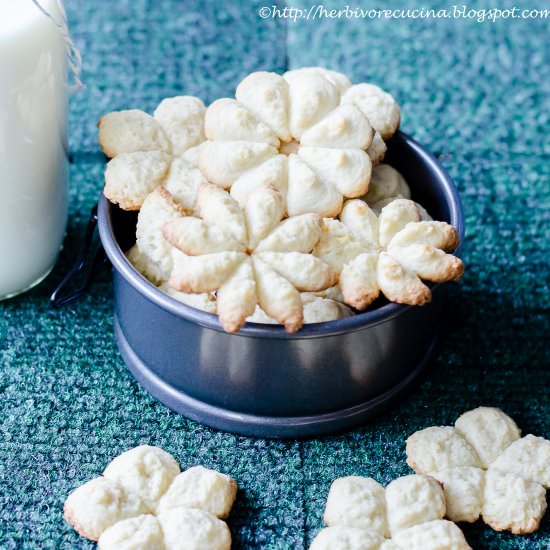 Festive Spritz and Marbled Cookies - Recipe photo by Herbivore Cucina