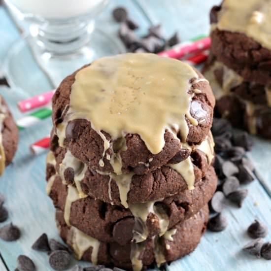 Baileys Brown Butter Cookies - Recipe photo by peasandpeonies