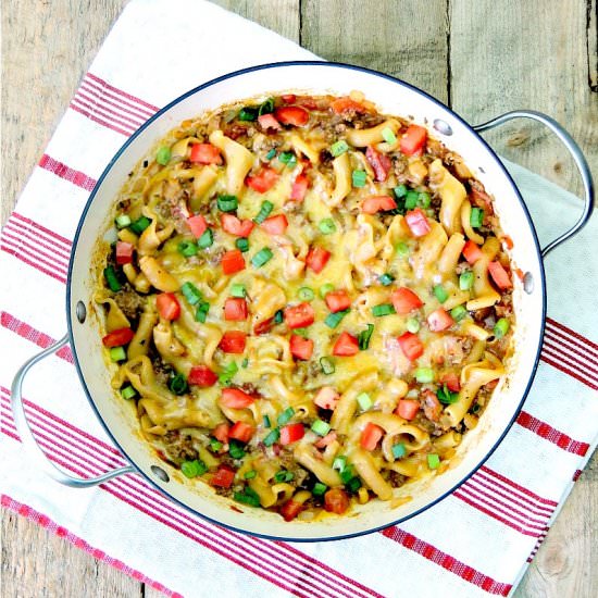 One Pot Cheeseburger Macaroni - Recipe photo by BobbisKozyKitchen