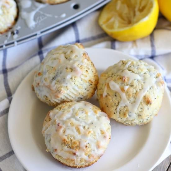 Lemon Poppy Seed Muffins - Recipe photo by bakedinaz