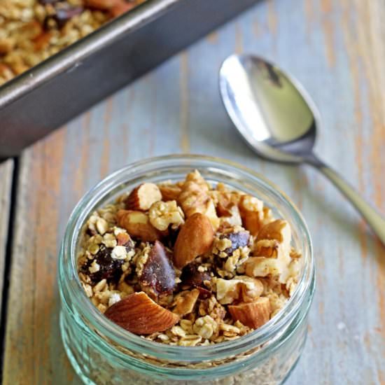 Honey Nut Granola - Recipe photo by thekiwicountrygirl