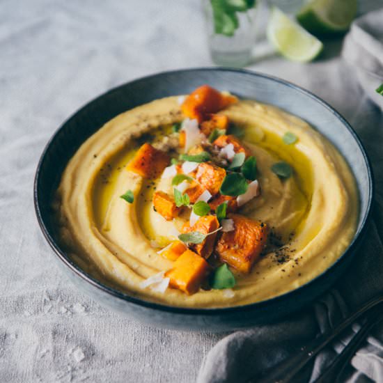 coconut & lentil hummus - Recipe photo by cashewkitchen