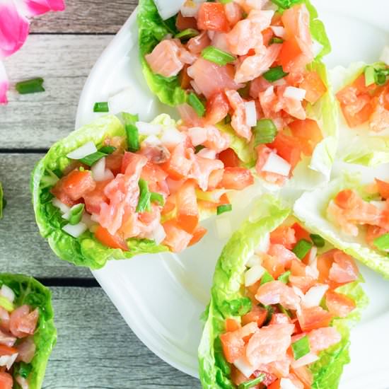 Lomi Lomi Salmon - Recipe photo by cookingtheglobe