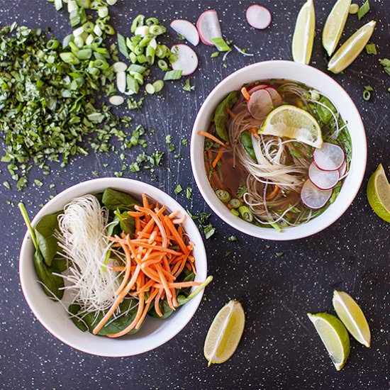 vegetarian pho - Recipe photo by bitebymichelle