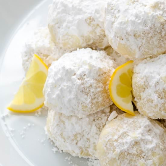 Meyer Lemon Greek Butter Cookies - Recipe photo by flavorthemoments
