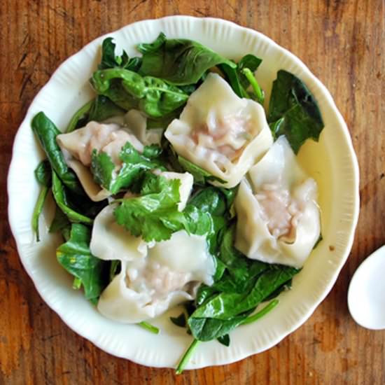 Wonton Soup - Recipe photo by saboresdemihuerto