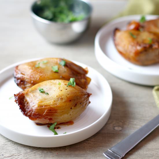 Stuffed Onions - Recipe photo by SweetPillarFood