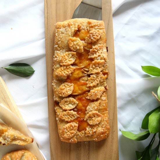 Gluten Free Pear and Havarti Pastry - Recipe photo by Summer Bakes