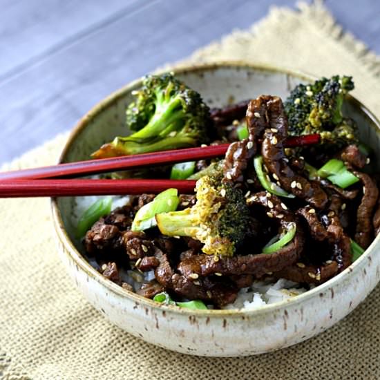 Better than Takeout Broccoli Beef - Recipe photo by mannaandspice