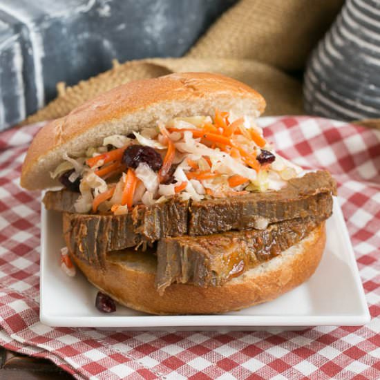 Oven Braised Beef Brisket - Recipe photo by thatskinnychickcanbake