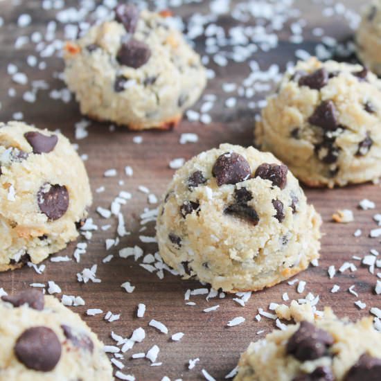 Paleo Chocolate Chip Macaroons - Recipe photo by healingwholenutrition