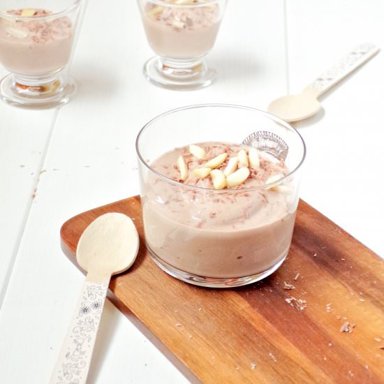 Light Quark Mousse with Chocolate - Recipe photo by deandarporcasa