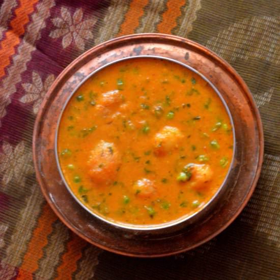 Aloo Matar - Recipe photo by hariniaravind