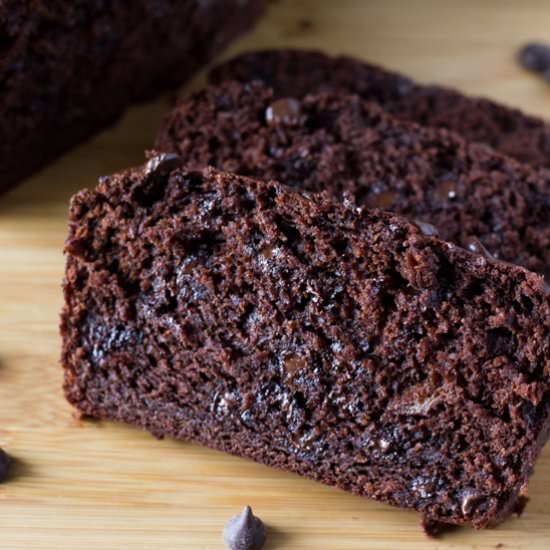 Double Chocolate Banana Bread - Recipe photo by JustSoTasty