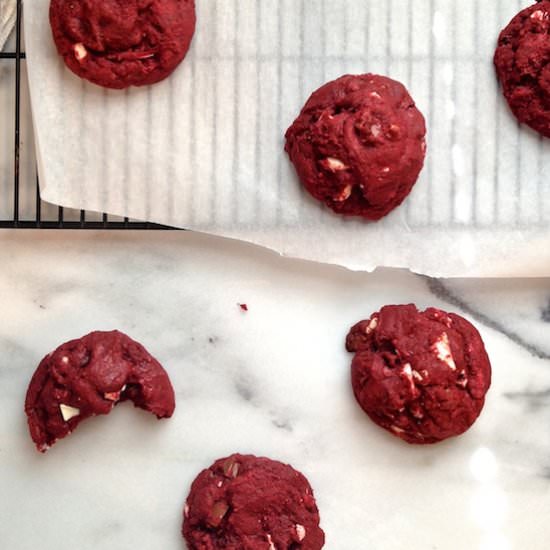 Red Velvet Double Chip Cookies - Recipe photo by bakeandtell