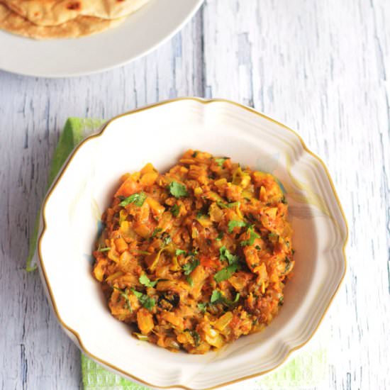 Baingan Bhartha - Recipe photo by cooking with sapana
