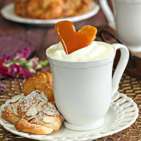 Creme Brulee White Hot Chocolate - Recipe photo by ELaBau