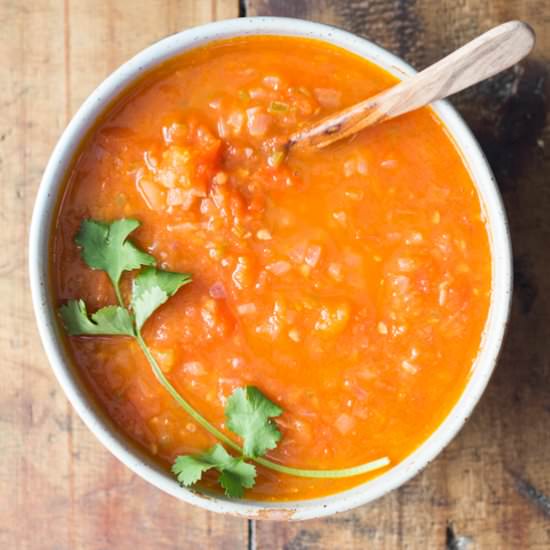 Homemade Mexican Salsa - Recipe photo by GreenHealthyCooking