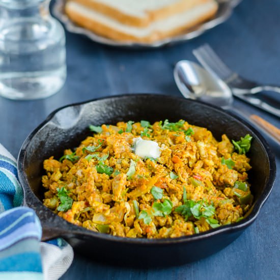 Mumbai Egg Bhurji - Recipe photo by MySpicyKitchen