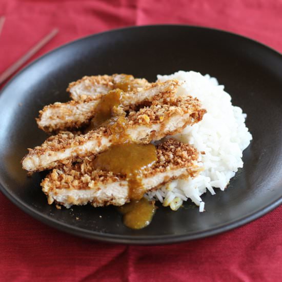 Chicken Katsu Curry - Recipe photo by The Runaway Spoon