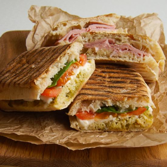 Paninis in Two Ways - Recipe photo by BakingSecrets