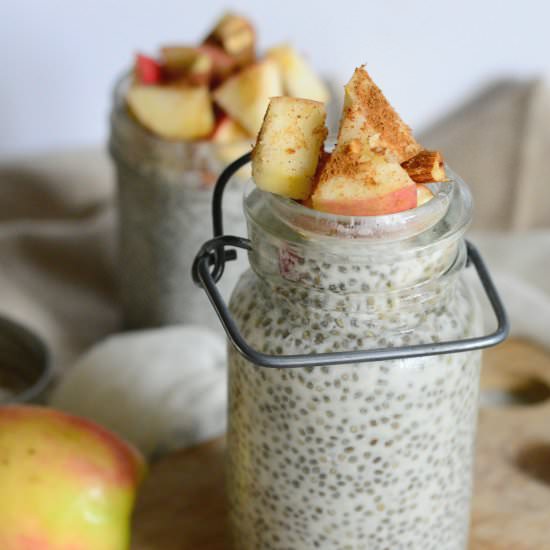 Overnight Chia Seed Pudding - Recipe photo by PennAndQuill