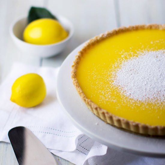 French Lemon Tart - Recipe photo by Stiers Aesthetic