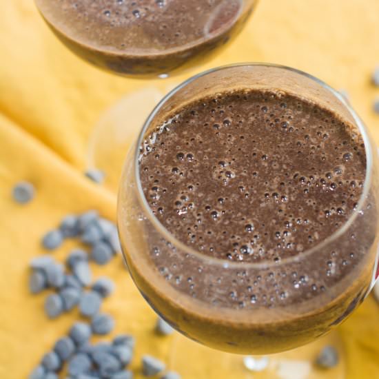 Chocolate Cherry Pie Smoothie - Recipe photo by focusedonfit