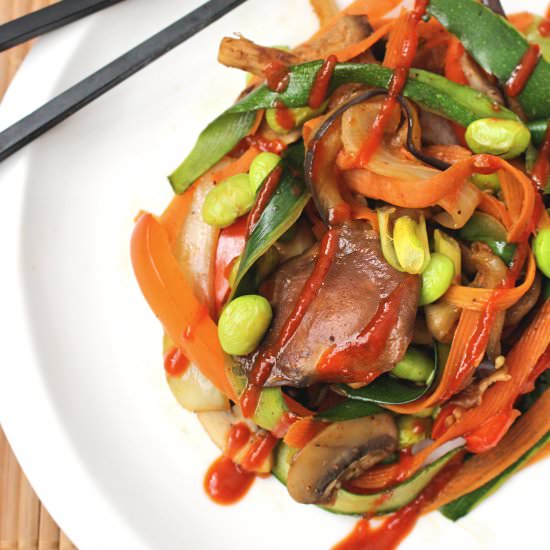 Simple Veggie Stir Fry - Recipe photo by CitNutritionally