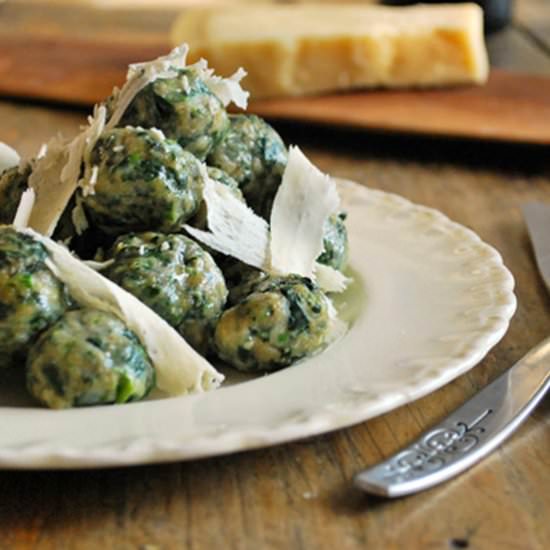 Spinach Malfatti - Recipe photo by saboresdemihuerto