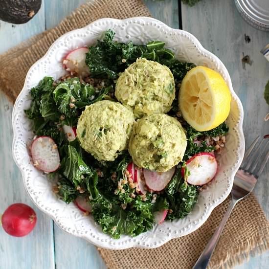 Jalapeño Avocado Tuna Salad - Recipe photo by peasandpeonies