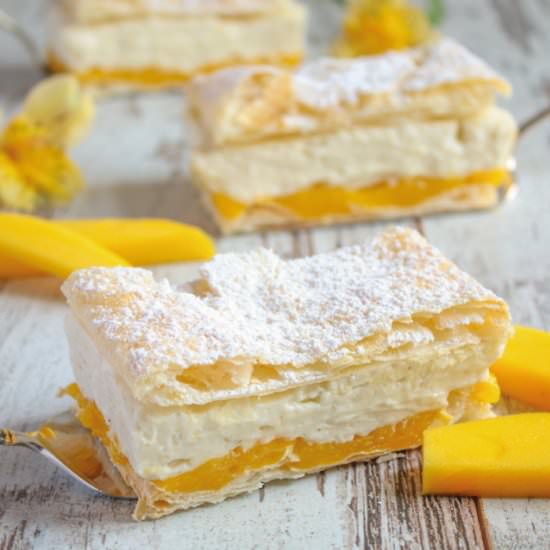 Mango Mille-Feuille - Recipe photo by myblueberrybasket