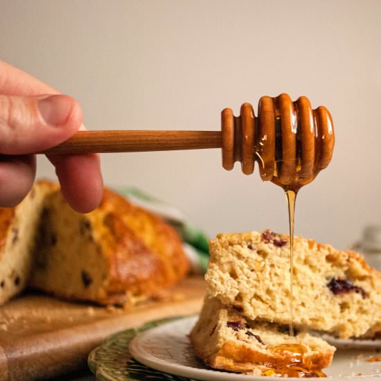Irish Honey Breakfast Bread - Recipe photo by cookiesforengland