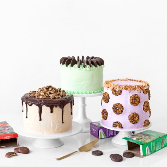 Girl Scout Cookie Cakes - Recipe photo by studiodiy