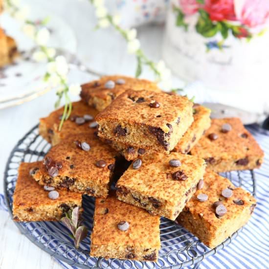 GF DF Almond Cookie Squares - Recipe photo by angiesrecipes