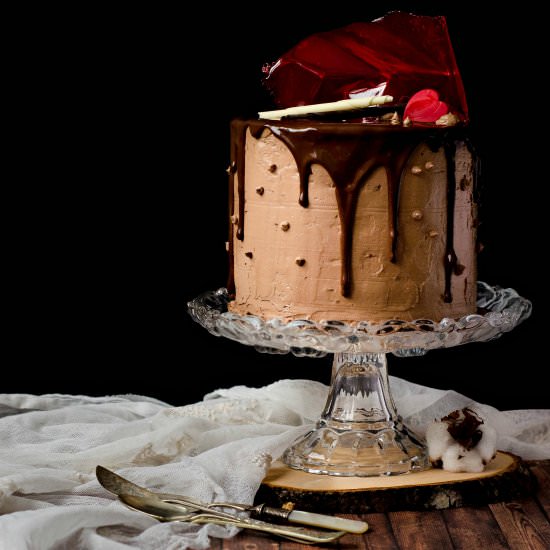 Chocolate Cherry Cake - Recipe photo by PastryWorkshop