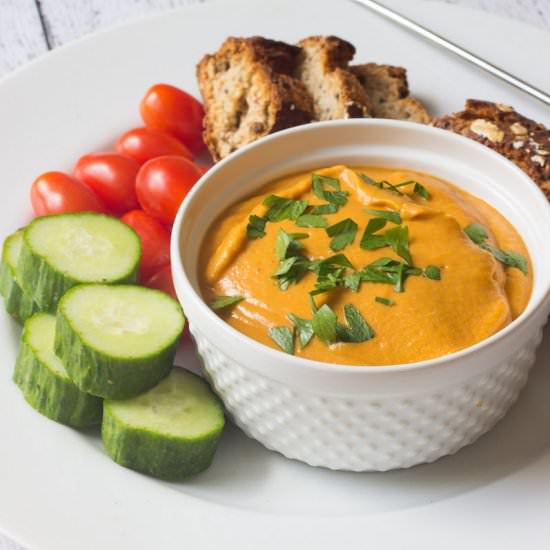 Vegan Chickpea Fondue - Recipe photo by Prepgreen