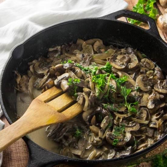 Mushroom Ragout - Recipe photo by forageddish