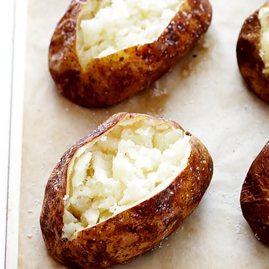 The Perfect Baked Potato - Recipe photo by gimme some oven
