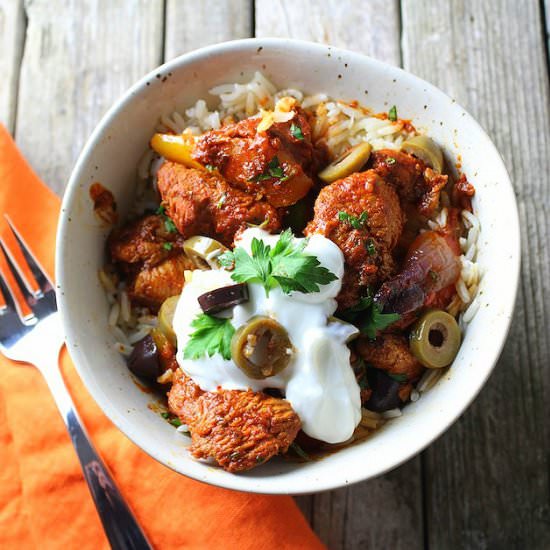 Lemon Harissa Chicken - Recipe photo by HollyatTasteAndSee